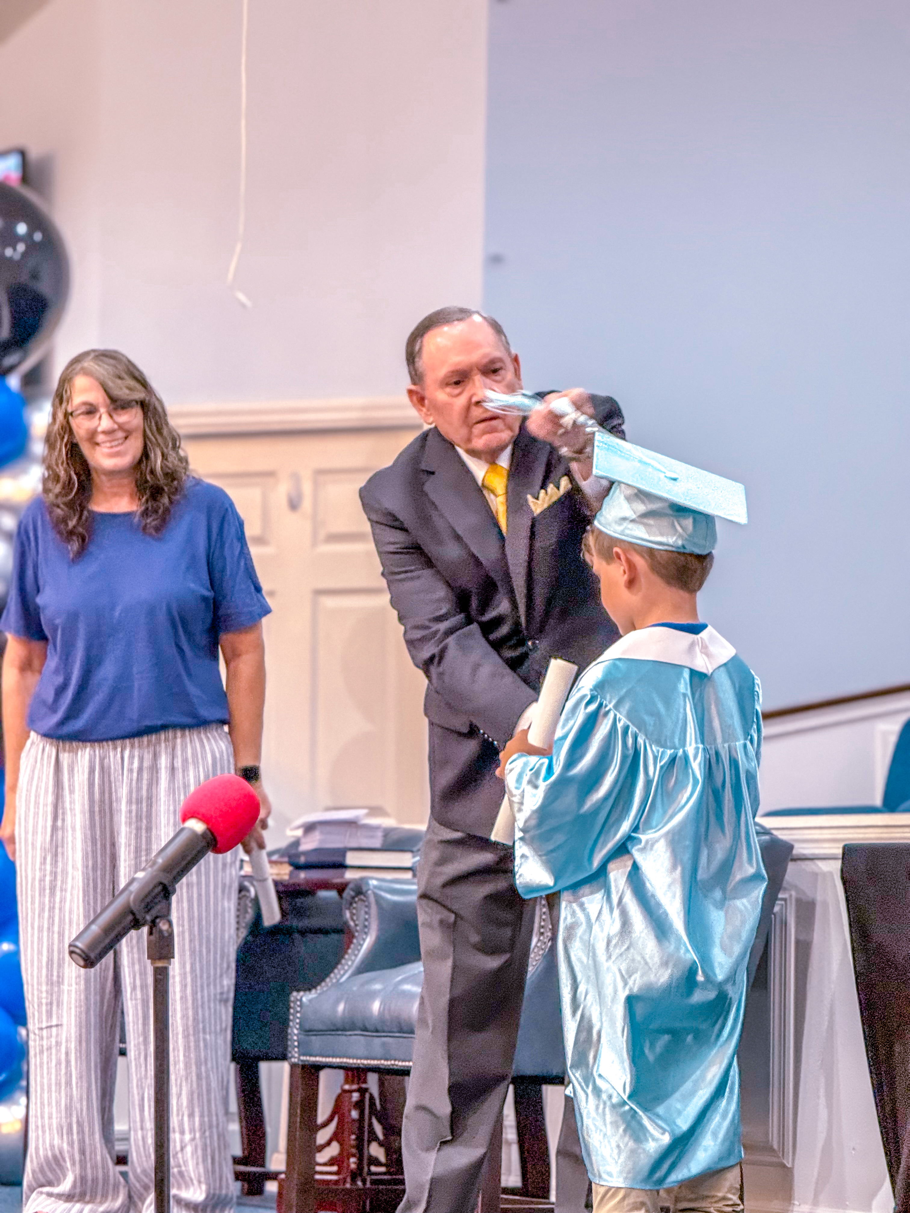 Students at Liberty Baptist Academy